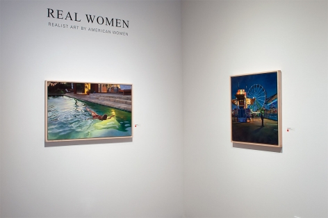 Installation photograph of REAL WOMEN: Realist Art by American Women, Patricia Chidlaw