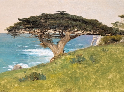 LOCKWOOD DE FOREST (1850-1932), "Point Lobos"  Veteran Tree (Monterey), January 29, 1911
