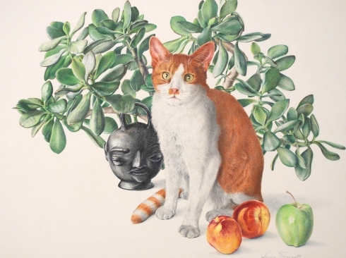 JEAN DONALD SWIGGETT (1910-1990), Cat and Things, c. late 1970s