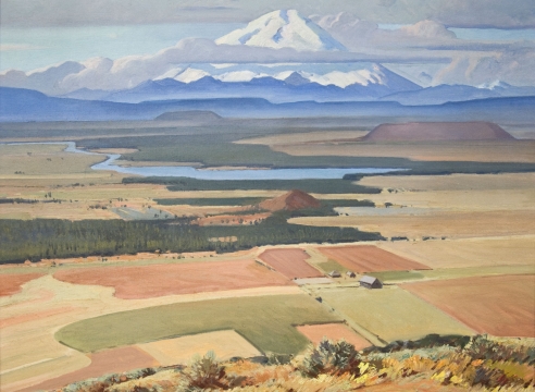 Ray Strong (1905-2006), Mt. Adams, 1936