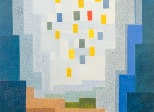 OSKAR FISCHINGER (1900-1967), Abstraction No. 185, 1956
