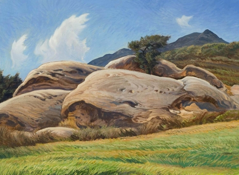 Ray Strong (1905-2006), Toro Canyon Rock, 1977