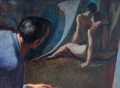 Harry Carmean (b. 1922), The Artist, 1979.