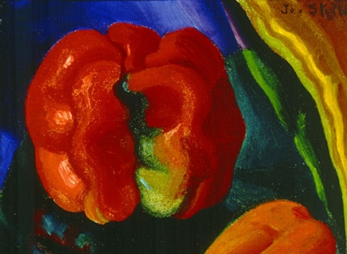 Joseph Stella , Red Peppers, 1940.