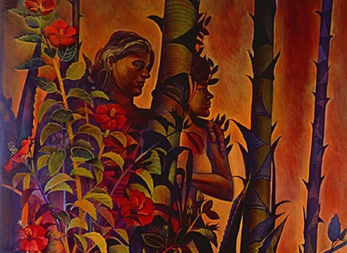 HANK PITCHER (b. 1949), Adam and Eve, 1987.
