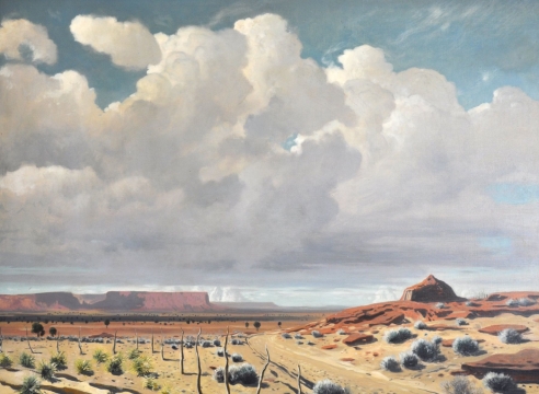 James Swinnerton (1875-1974), Monument Valley, 
