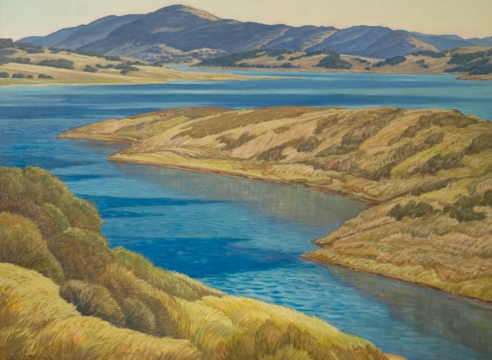 Ray Strong (1905-2006), Lake Casitas, c. 1970