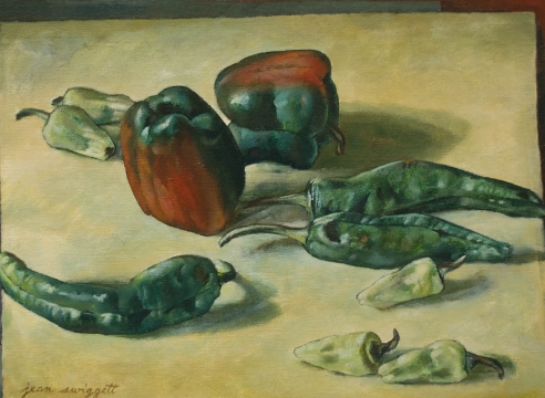 JEAN DONALD SWIGGETT (1910-1990), Peppers and Chillies, 1959