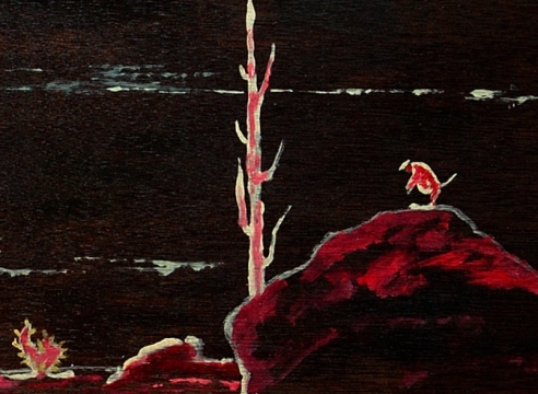 FREDERICK REMAHL (1901-1968), Desert Sky at Night, 1942