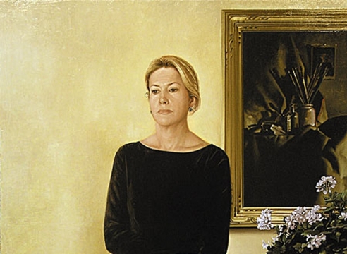 JOHN NAVA (b. 1947), Portrait of Christine Emmons, 2004.