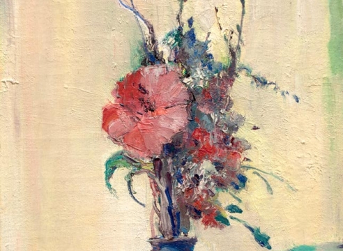 LEON DABO (1864-1960), The Blue Vase, 1952