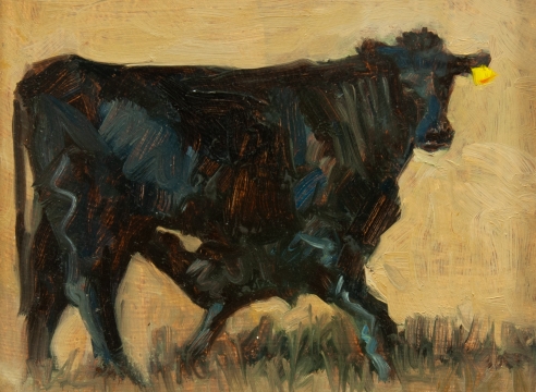 MEREDITH BROOKS ABBOTT, Cow and Calf, 2019