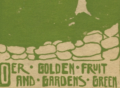 NELL BROOKER MAYHEW (1876-1940), Our Golden Fruit, c. 1920