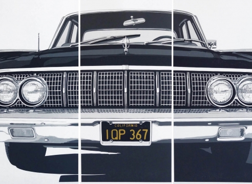DAVE LEFNER , The Continental (Triptych), 2014