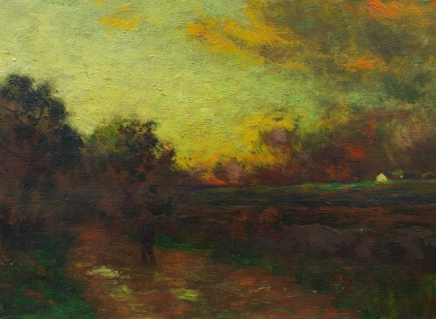 BRUCE CRANE (1857-1937), End of Day, 