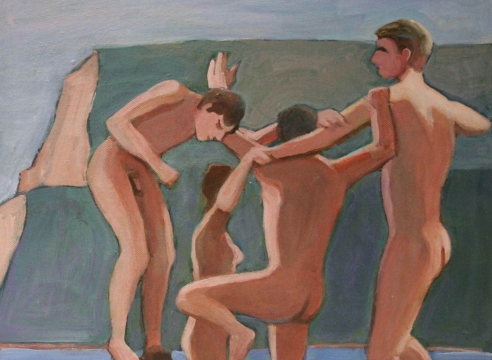 William Theophilus Brown (1919-2012), Untitled (Five Nudes), 2009