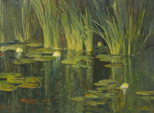 MEREDITH BROOKS ABBOTT, Robert's Pond, 2020