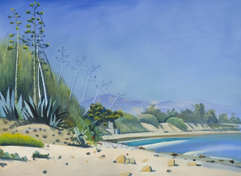 HANK PITCHER (b. 1949), Coal Oil Point Looking East, 2016