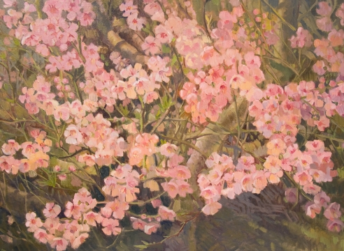 MEREDITH BROOKS ABBOTT, Peach Blossoms, 2020