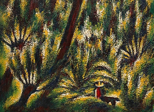 DAN LUTZ (1906-1978), Rain Forest, 1962