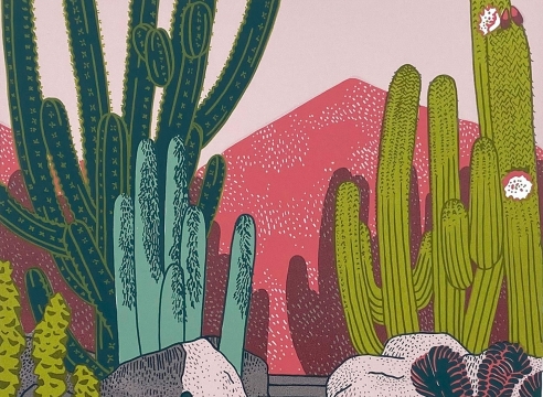 CLAUDIA BORFIGA , Cactus Garden, 2019