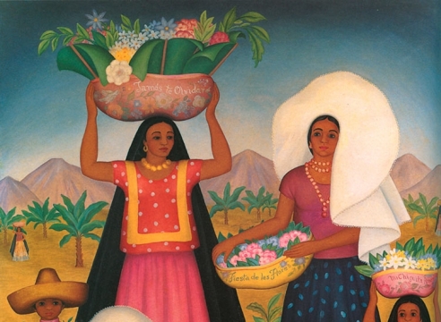 Maxine Albro , Fiesta de las Flores, 1937.