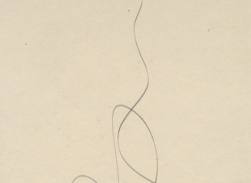SIDNEY GORDIN (1918-1996), Drawing 43, c. 1943