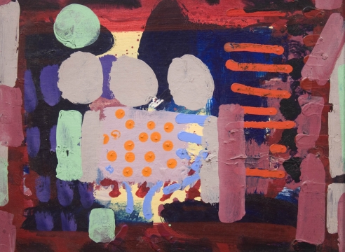 CHANNING PEAKE (1910-1989), Abstract No 5 , 1980's.