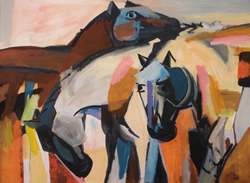 CHANNING PEAKE (1910-1989), Horse Chatter, c. 1960s