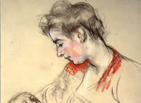 Mary Cassatt (1853-1902), Mother and Child, c. 1900