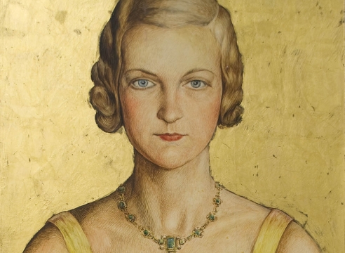 Jose Moya del Pino (1898-1973), Portrait of Frances Moore, 1932