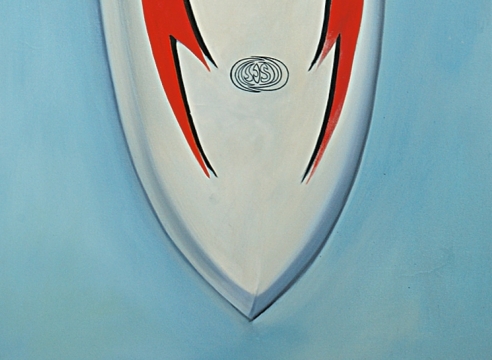 HANK PITCHER (b. 1949), Fish with Lightning Bolts, 2006.