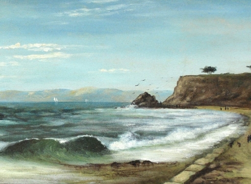 JOHN SYKES (1859-1934), Castle Rock in Parorama, c. 1900