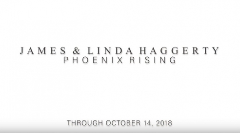JAMES & LINDA HAGGERTY: Phoenix Rising  Through October 14, 2018