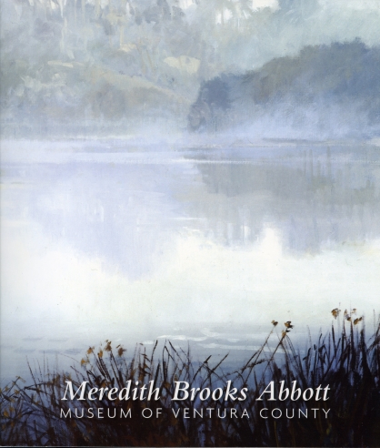 Cover of "NATURE'S PALETTE: Meredith Brooks Abbott" catalog from the Museum of Ventura County