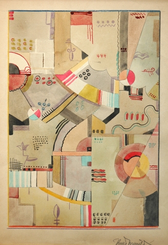 Abstraction 444, c. 1935

10.5 x 7.5 inches | mixed media on paper