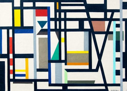 Abstraction, 1947

18 X 25 inches | oil on canvas