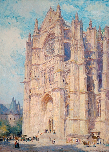 Beauvais Cathedral, c. 1915

45 x 33 inches&nbsp; |&nbsp; oil on canvas