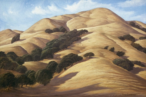 Hills of Gold (Lucas Valley), 1969

24 x 36 inches | oil on panel