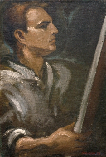 Self Portrait, 1958

22 x 15 inches | oil on canvas