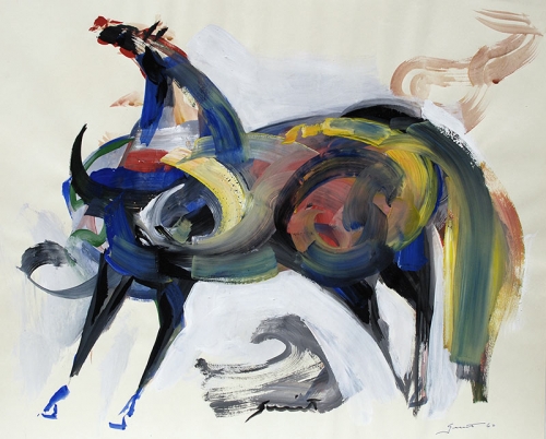 Abstract Horse, 1960

17 x 22 inches | acryic on paper