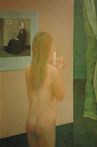 Mrs. Whistler&#39;s Naked Niece, 1972

32 x 24 inches&nbsp; |&nbsp; oil on canvas