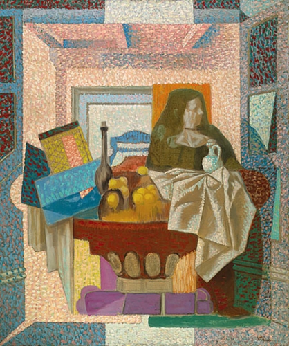 Still Life and Figure, c. 1930s

33 x 28 inches | oil on canvas