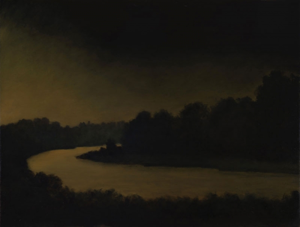 CHRIS PETERS, Night River, 2018 for SitelineSB.com press mention