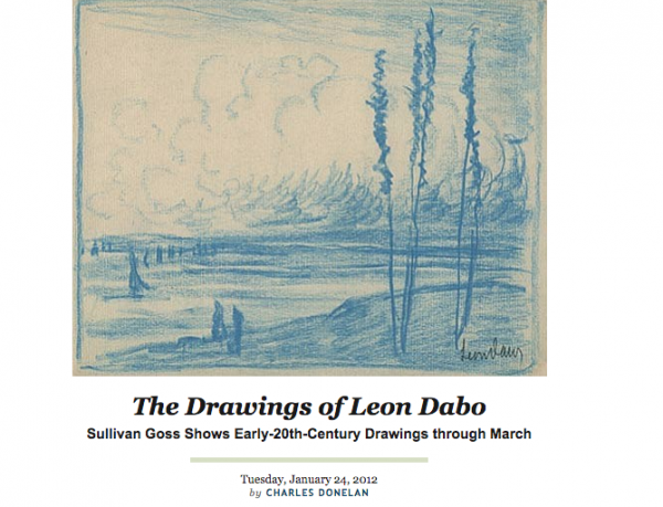 The Drawings of Leon Dabo